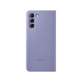 Samsung Original Galaxy S21 Fodral Smart Clear View Cover Violet
