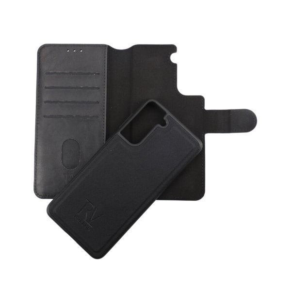 Rvelon Samsung Galaxy S21 Fodral Magnetiskt Avtagbart Skal Svart