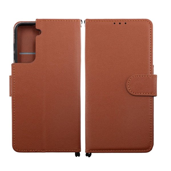 Samsung Galaxy S21 Fodral med Stativ Brun