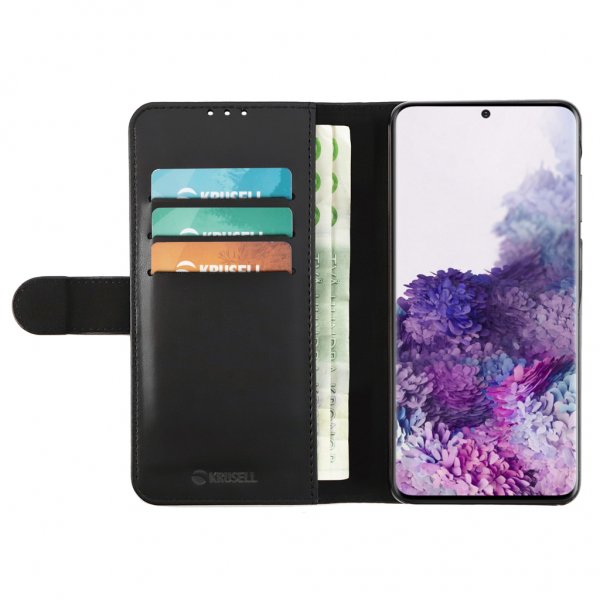 Krusell Samsung Galaxy S21 Plus Fodral PhoneWallet Svart