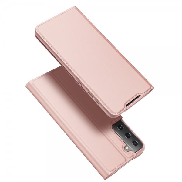Dux Ducis Samsung Galaxy S21 Plus Fodral Skin Pro Series Rosa