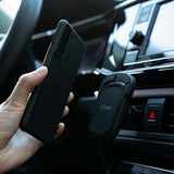 Pitaka Samsung Galaxy S21 Plus Skal MagEZ Case Svart/Grå Twill