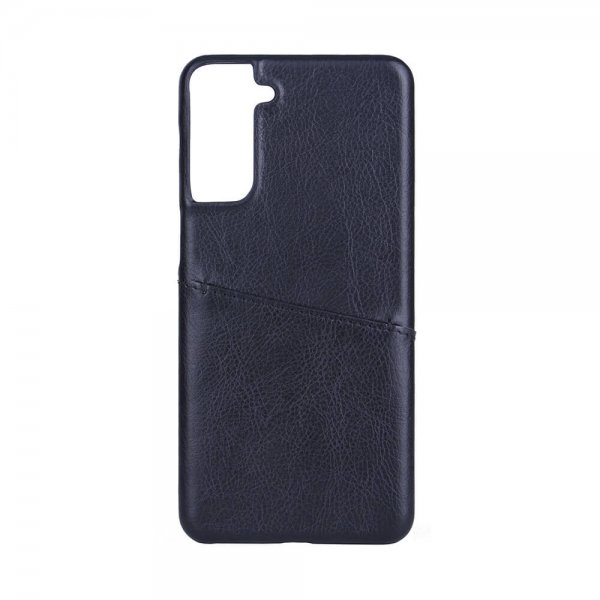 Onsala Samsung Galaxy S21 Plus Skal med Kortfack Svart