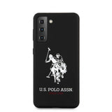 U.S. Polo Samsung Galaxy S21 Plus Skal Silicone Logo Svart