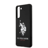 U.S. Polo Samsung Galaxy S21 Plus Skal Silicone Logo Svart