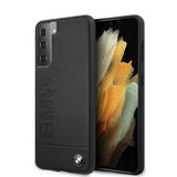 BMW Samsung Galaxy S21 Plus Skal med Logo Svart