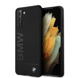BMW Samsung Galaxy S21 Plus Skal med Logo Svart