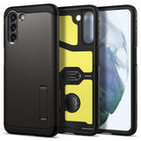 Spigen Samsung Galaxy S21 Plus Skal Tough Armor Gunmetal