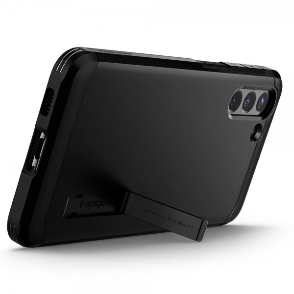 Spigen Samsung Galaxy S21 Plus Skal Tough Armor Svart