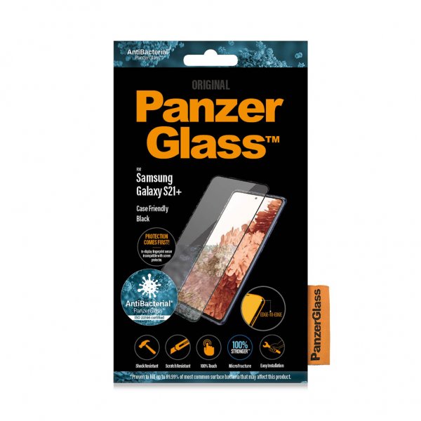 PanzerGlass Samsung Galaxy S21 Plus Skärmskydd Case Friendly