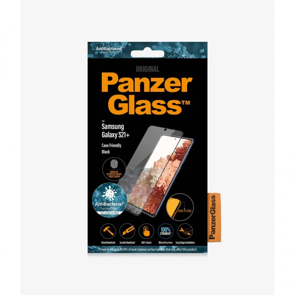 PanzerGlass Samsung Galaxy S21 Plus Skärmskydd Case Friendly Fingerprint