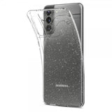 Spigen Samsung Galaxy S21 Skal Liquid Crystal Glitter Crystal Quartz