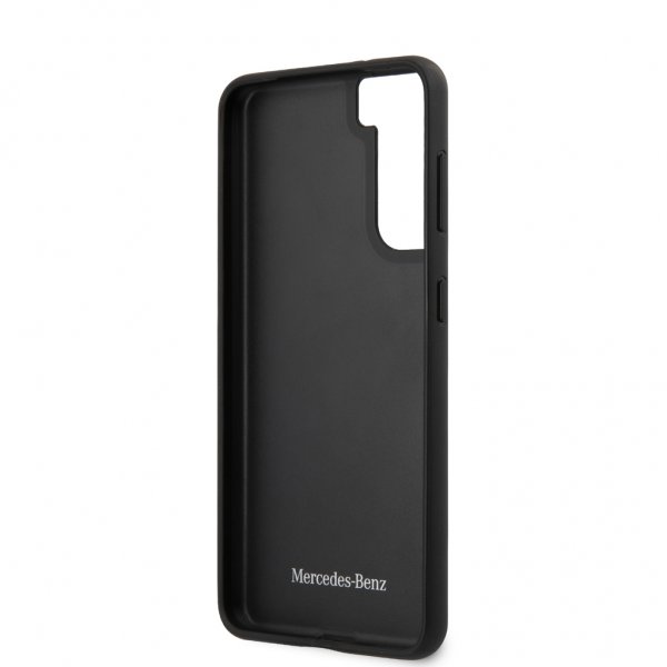 Mercedes Benz Samsung Galaxy S21 Skal Logo Perforerad Dynamic Svart