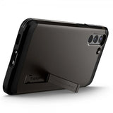 Spigen Samsung Galaxy S21 Skal Tough Armor Gunmetal