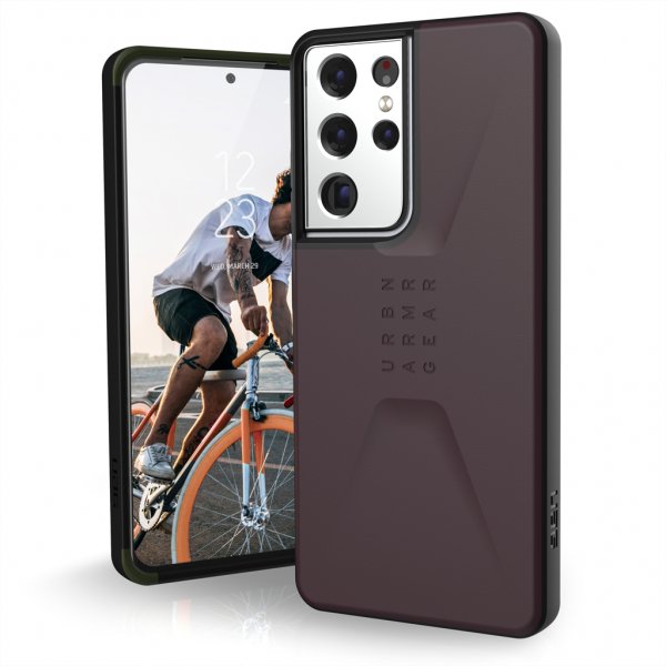 Urban Armor Gear (UAG) Samsung Galaxy S21 Ultra Skal Civilian Eggplant