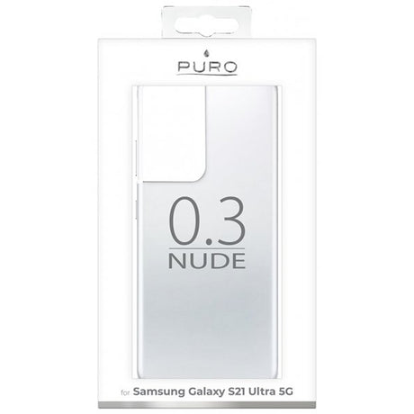 Puro Samsung Galaxy S21 Ultra Skal Nude Transparent