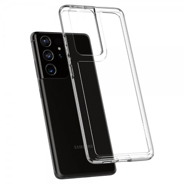 Spigen Samsung Galaxy S21 Ultra Skal Ultra Hybrid Crystal Clear