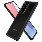 Spigen Samsung Galaxy S21 Ultra Skal Ultra Hybrid Matte Black