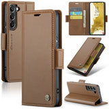 CaseMe Samsung Galaxy S22 Fodral 023 Series Brun