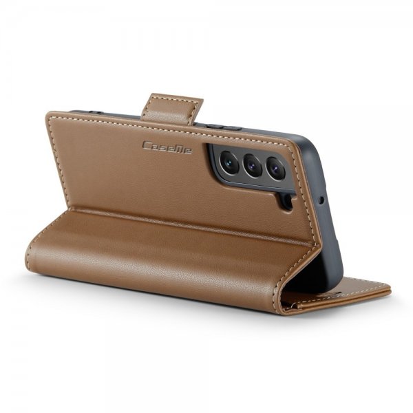 CaseMe Samsung Galaxy S22 Fodral 023 Series Brun