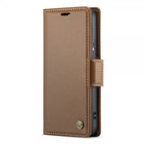 CaseMe Samsung Galaxy S22 Fodral 023 Series Brun