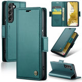 CaseMe Samsung Galaxy S22 Fodral 023 Series Grön