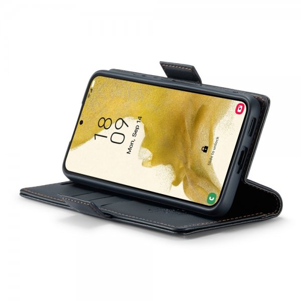 CaseMe Samsung Galaxy S22 Fodral 023 Series Svart