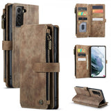 CaseMe Samsung Galaxy S22 Fodral C30 Series Brun