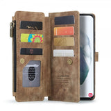 CaseMe Samsung Galaxy S22 Fodral C30 Series Brun