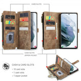 CaseMe Samsung Galaxy S22 Fodral C30 Series Brun