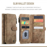 CaseMe Samsung Galaxy S22 Fodral C30 Series Brun