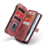 CaseMe Samsung Galaxy S22 Fodral C30 Series Röd