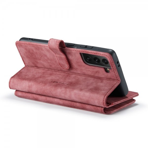 CaseMe Samsung Galaxy S22 Fodral C30 Series Röd