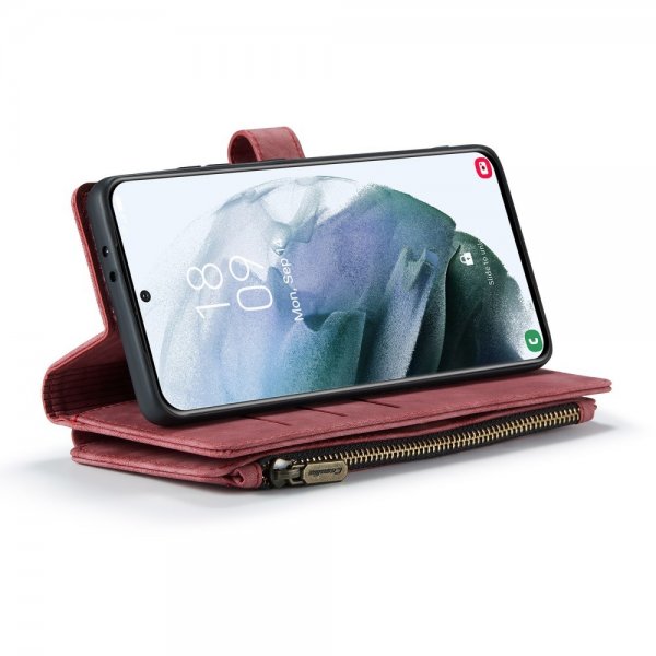 CaseMe Samsung Galaxy S22 Fodral C30 Series Röd