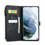 CaseMe Samsung Galaxy S22 Fodral C30 Series Svart