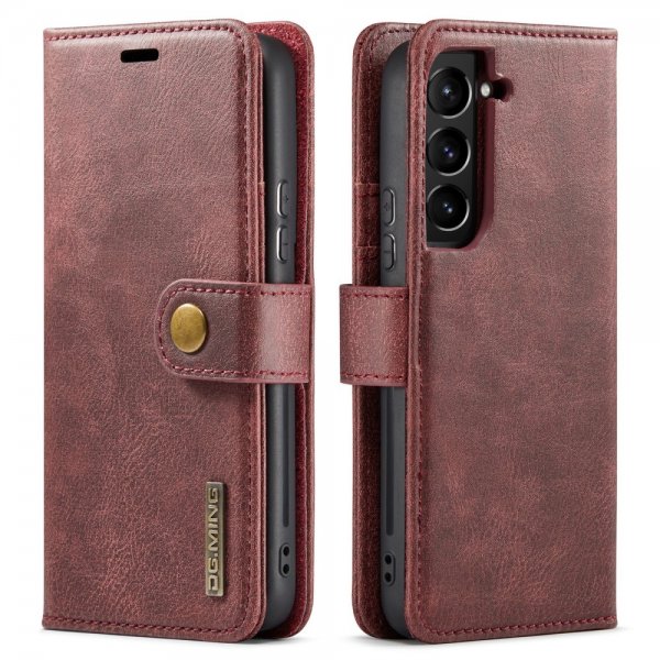 Dg.Ming Samsung Galaxy S22 Fodral Löstagbart Skal Röd