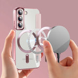 Samsung Galaxy S22 Fodral MagSafe Rosa