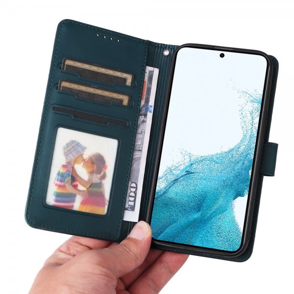 Betopnice Samsung Galaxy S22 Fodral med Löstagbart Skal 005 Blå
