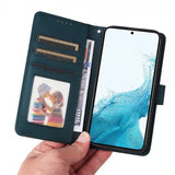Betopnice Samsung Galaxy S22 Fodral med Löstagbart Skal 005 Blå