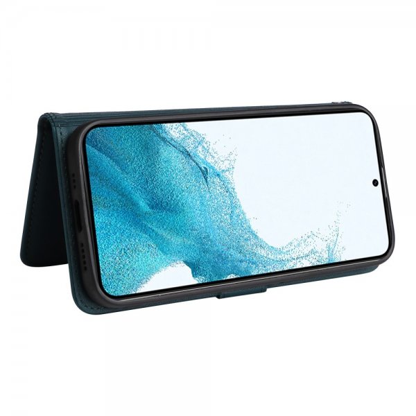 Betopnice Samsung Galaxy S22 Fodral med Löstagbart Skal 005 Blå