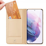 Dux Ducis Samsung Galaxy S22 Fodral Skin Pro Series Guld