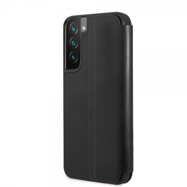 BMW Samsung Galaxy S22 Fodral Tricolor Stripe Carbon Svart