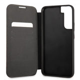 BMW Samsung Galaxy S22 Fodral Tricolor Stripe Carbon Svart