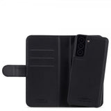 holdit Samsung Galaxy S22 Fodral Wallet Case Magnet Svart