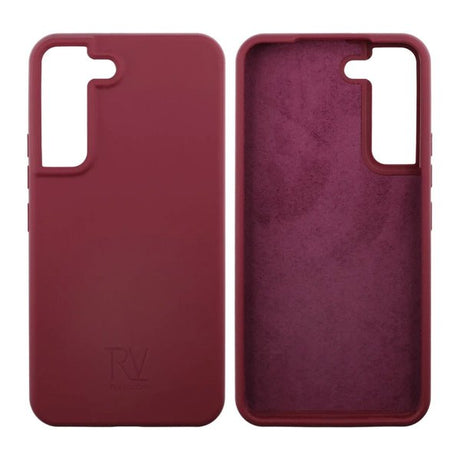 Rvelon Samsung Galaxy S22 Skal Silikon Röd