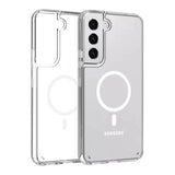 Samsung Galaxy S22 Skal Glitter MagSafe Transparent