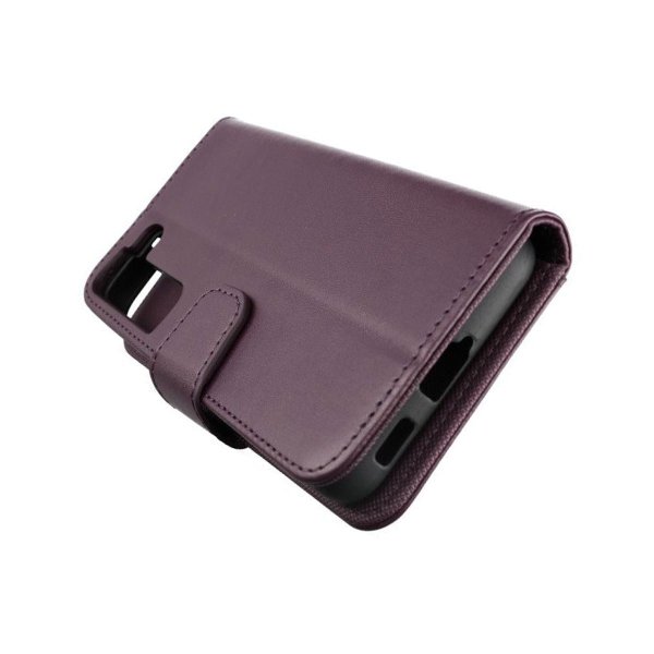 Rvelon Samsung Galaxy S22 Fodral Utfällbart Kortfack Lila