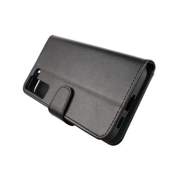 Rvelon Samsung Galaxy S22 Fodral Utfällbart Kortfack Svart
