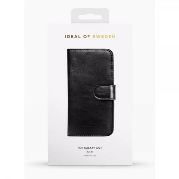 Ideal of Sweden Samsung Galaxy S22 Plus Fodral Magnet Wallet+ Svart