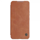Nillkin Samsung Galaxy S22 Plus Fodral Qin Series Brun